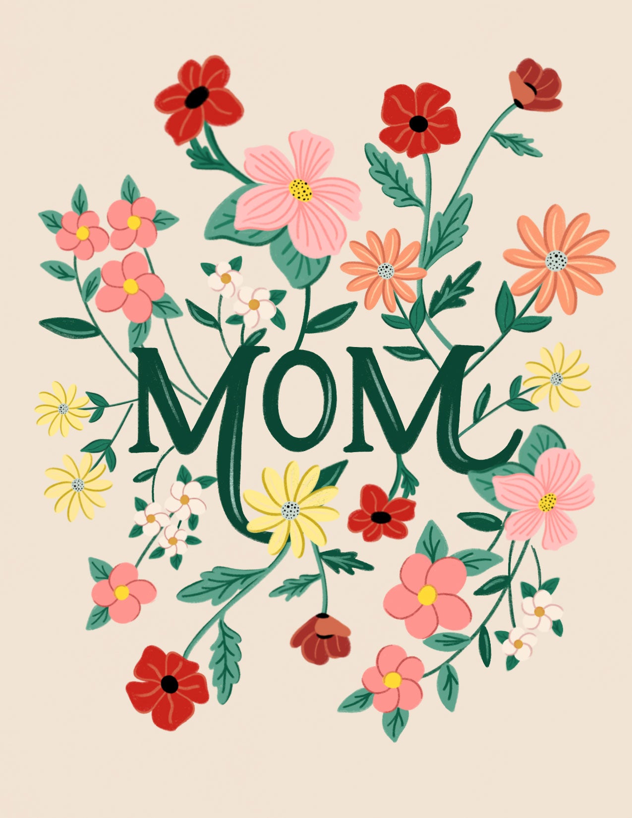 Mom Floral