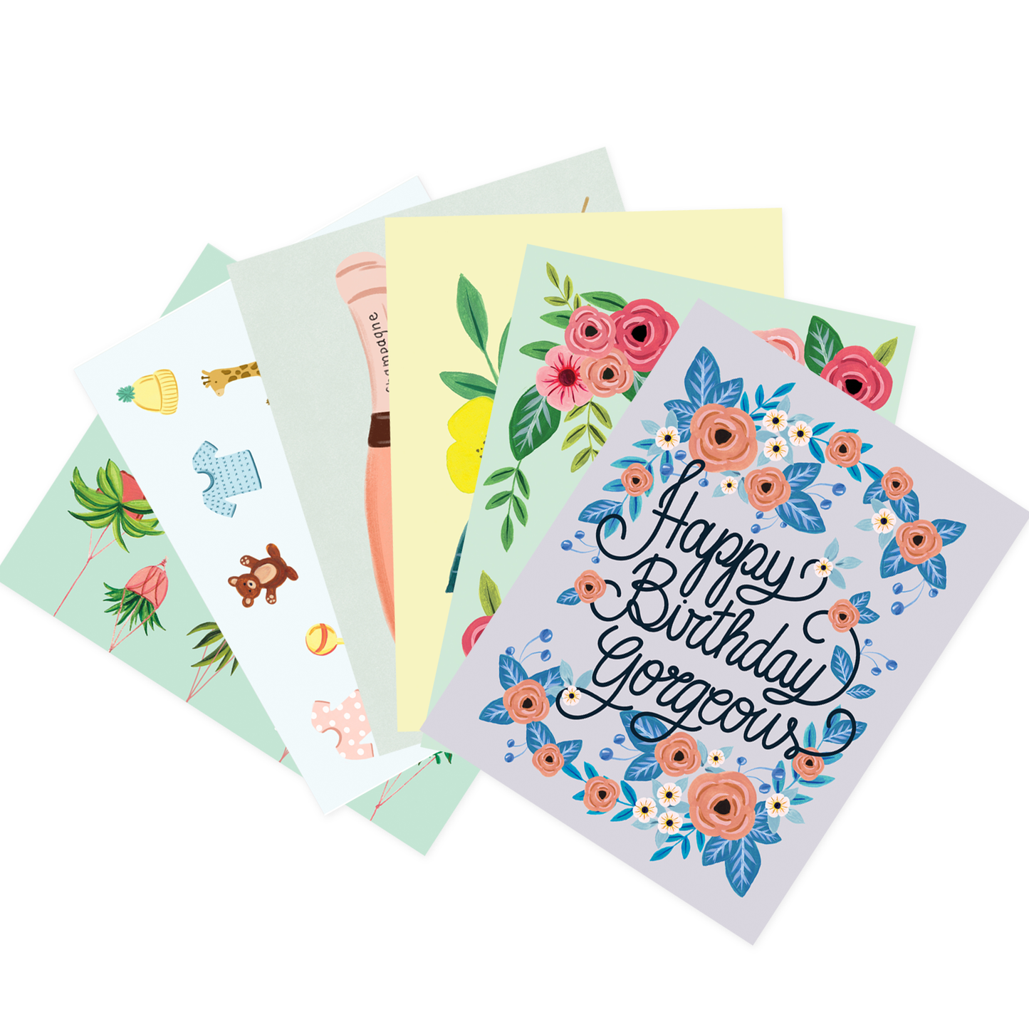 Lot de cartes de tous les jours