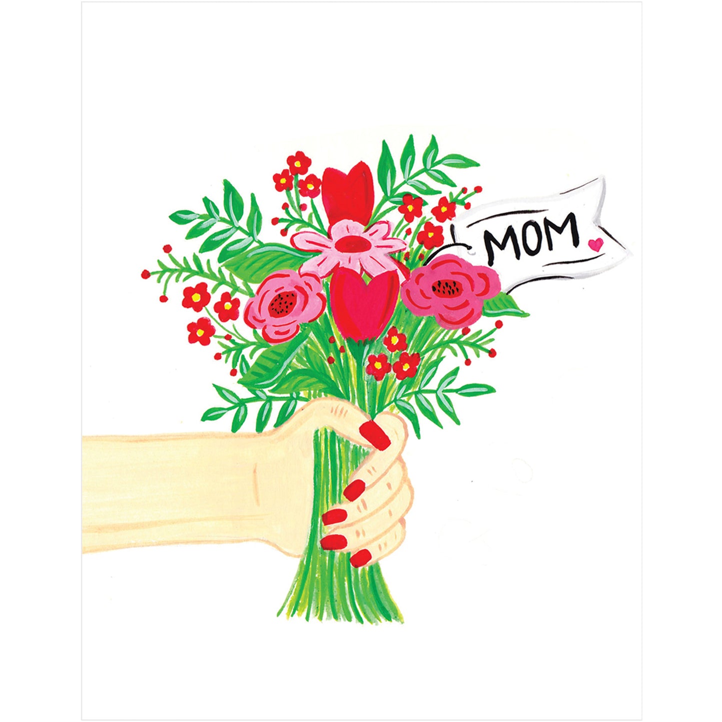 Floral Bouquet Mom