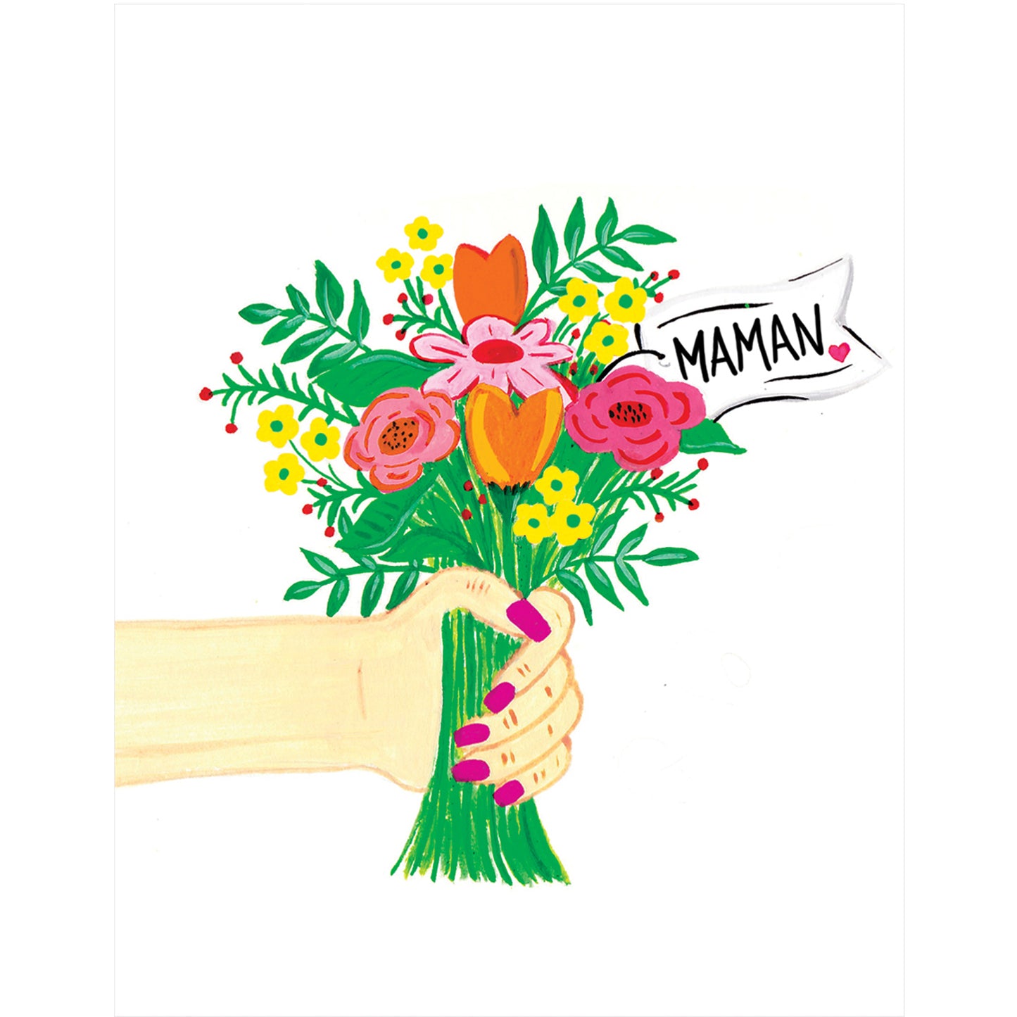 Floral Bouquet Maman