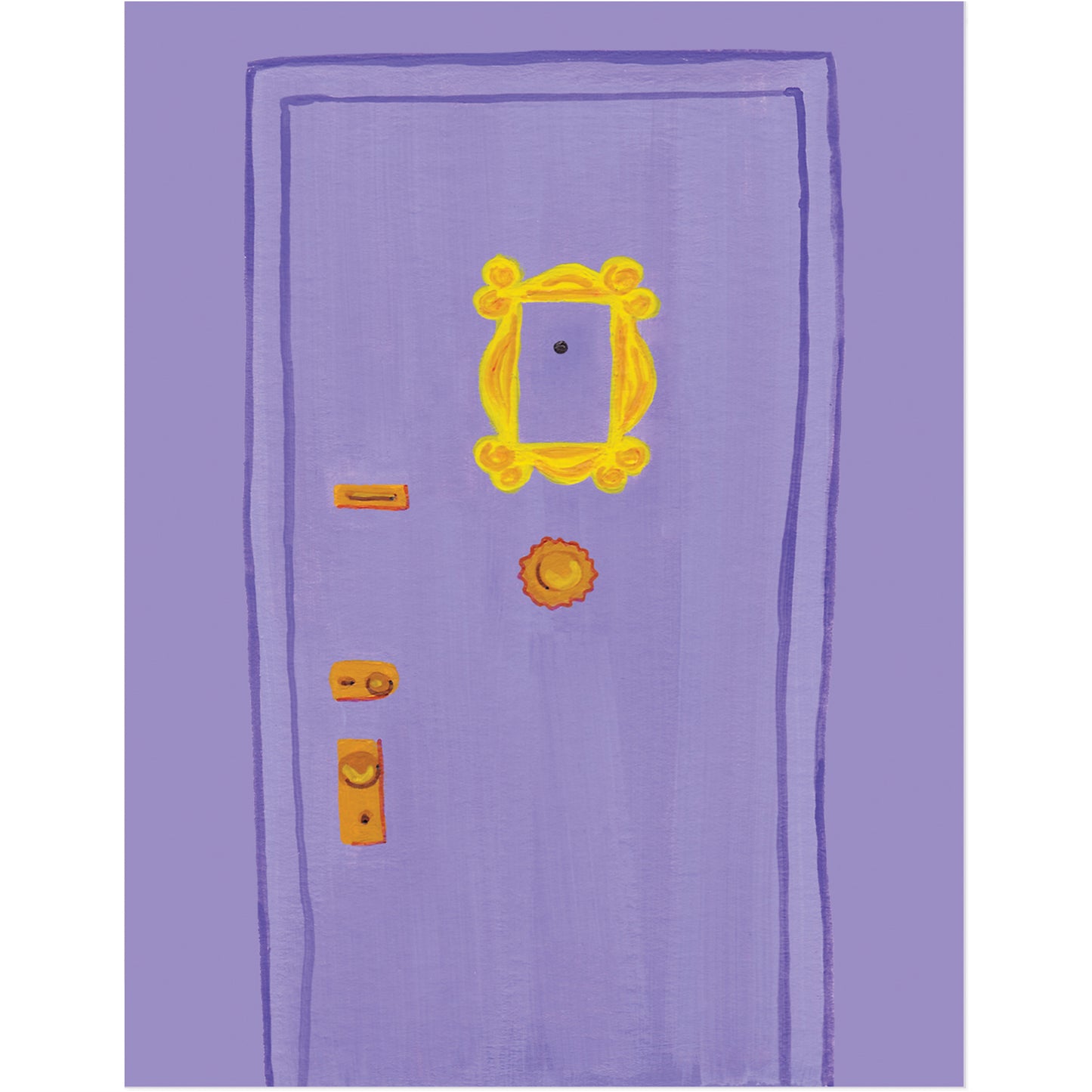 Friends Purple Door
