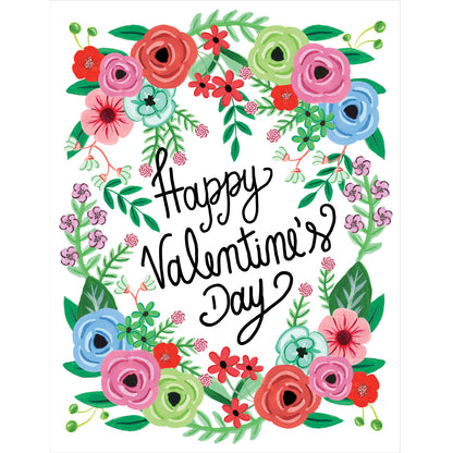 Happy Valentine's Day Floral