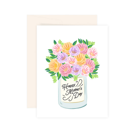 Mom Floral Vase