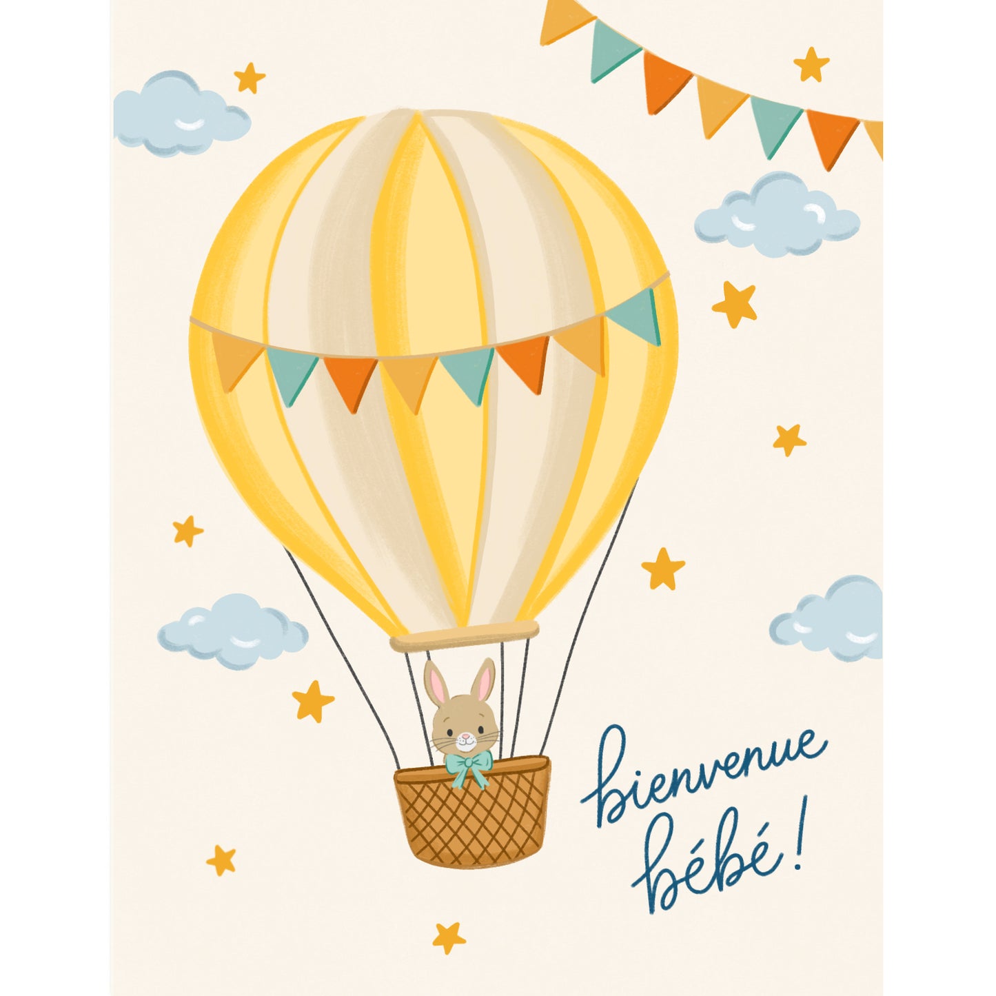 Baby Bunny Air Balloon