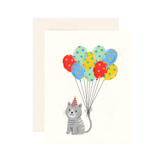 Cat Birthday Balloons
