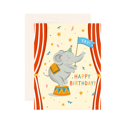 Birthday Circus Elephant