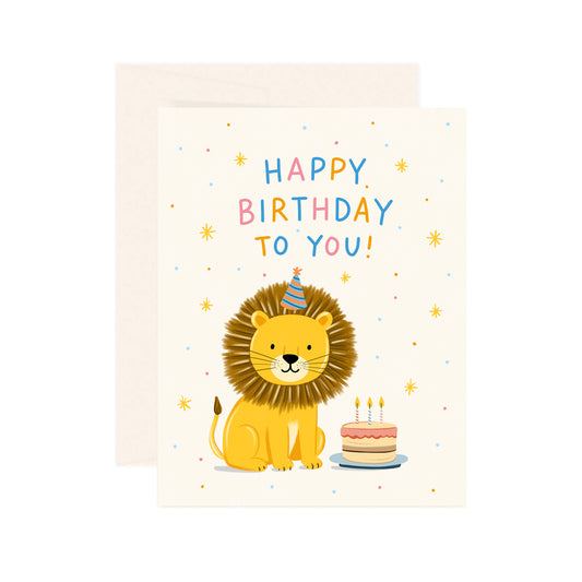 Birthday Lion