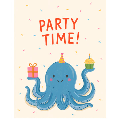 Birthday Octopus
