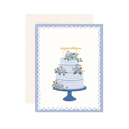 Congrats Wedding Cake