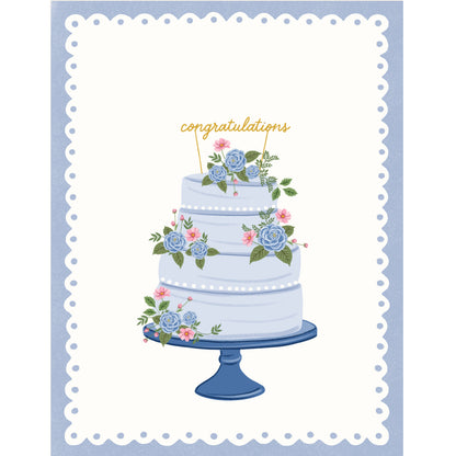 Congrats Wedding Cake
