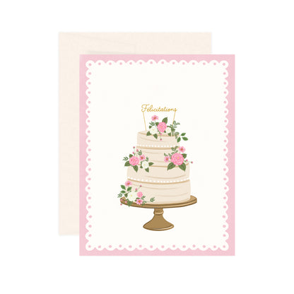 Felicitations Wedding Cake