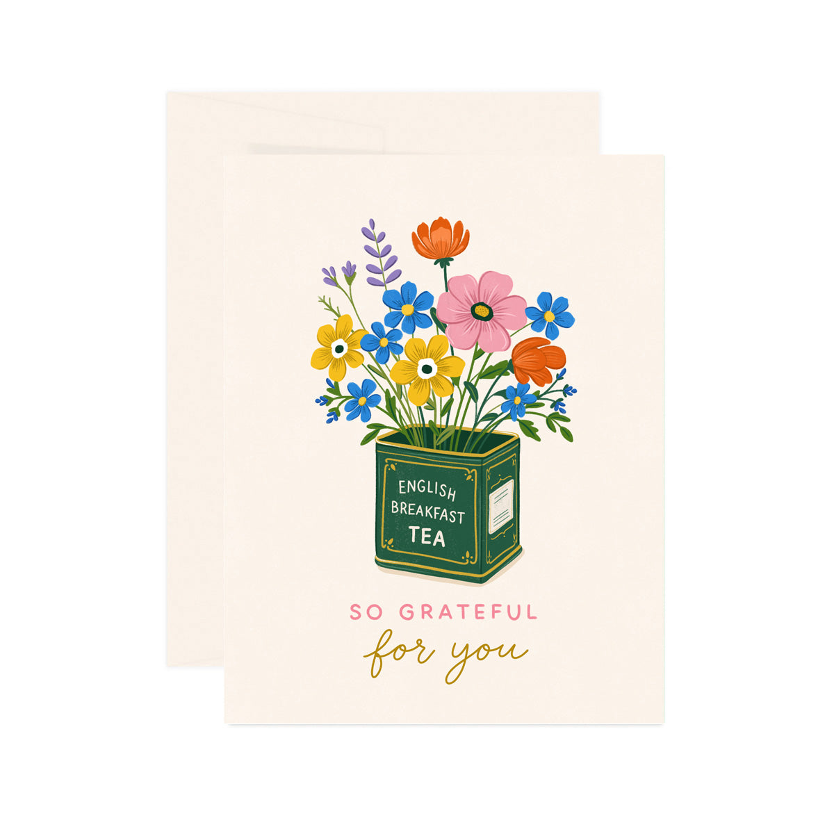 Grateful Tea Tin