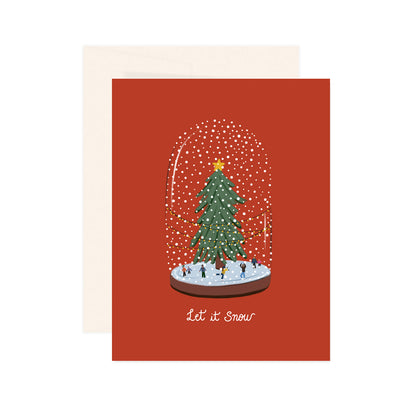 Christmas Globe - Let it Snow