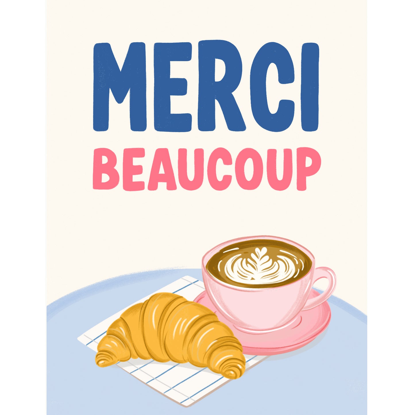 Merci Coffee + Croissant