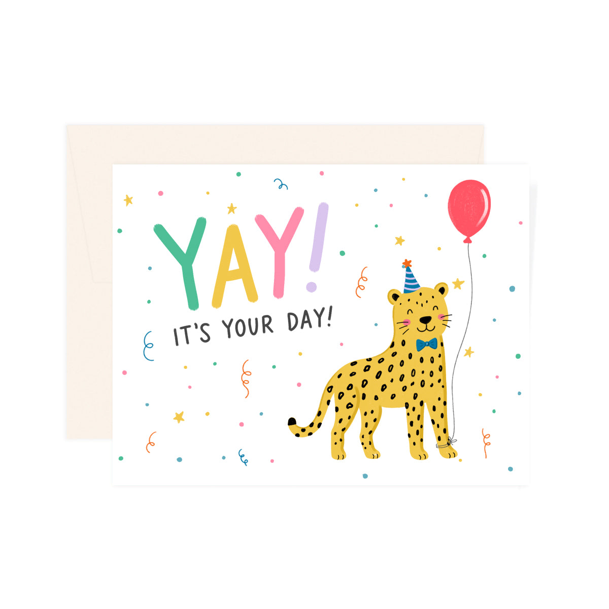 Yay Birthday Leopard