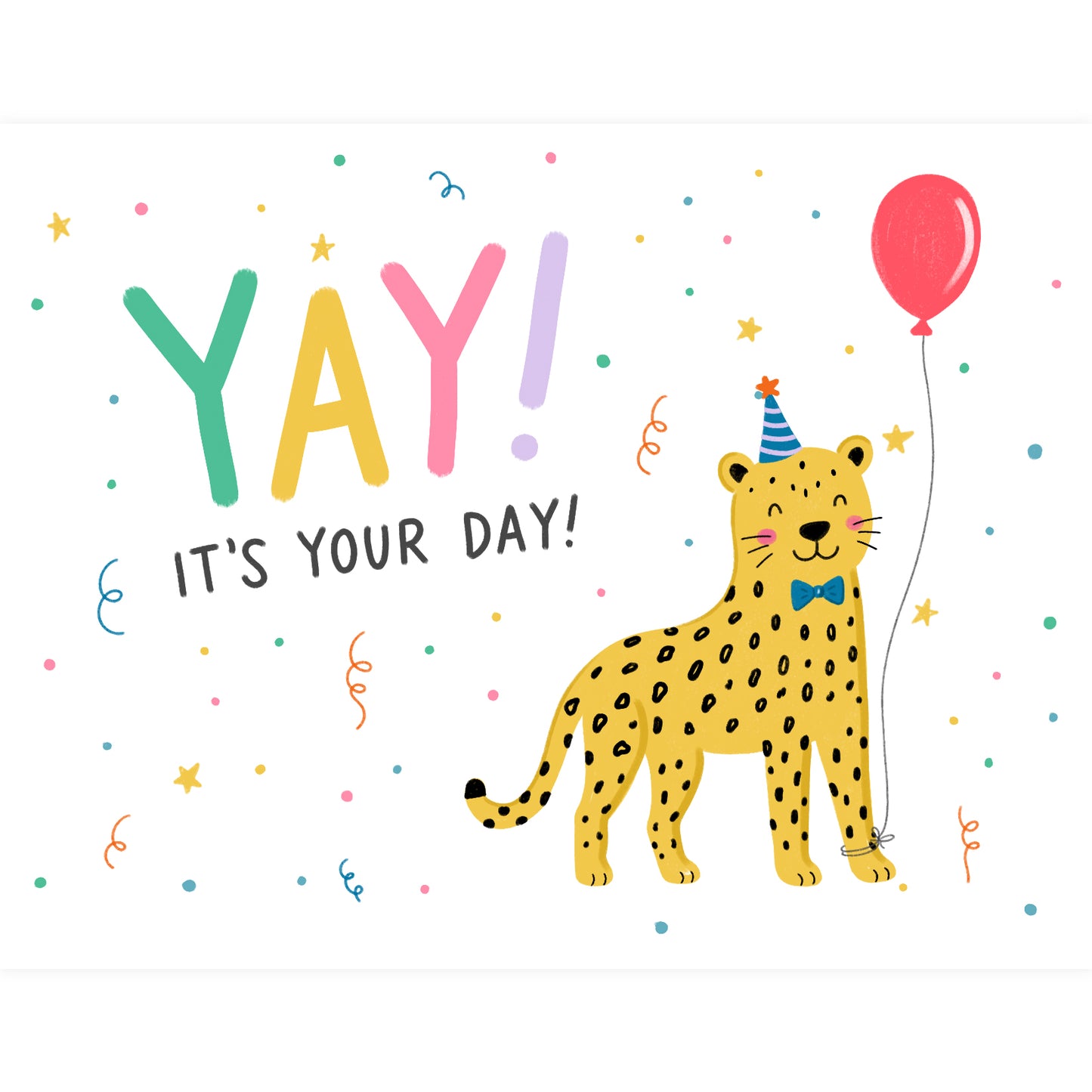 Yay Birthday Leopard