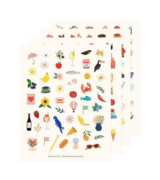 Seasonal Stickers Pack