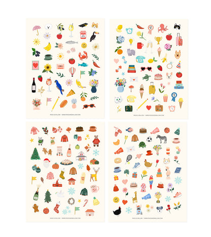 Seasonal Stickers Pack