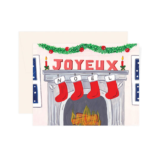 Joyeux Noel Fireplace