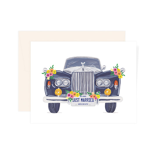 Just Married Car