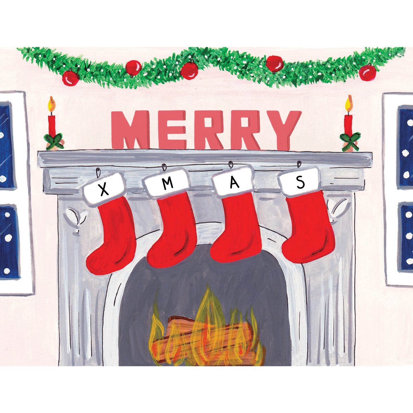 Merry Christmas Fireplace