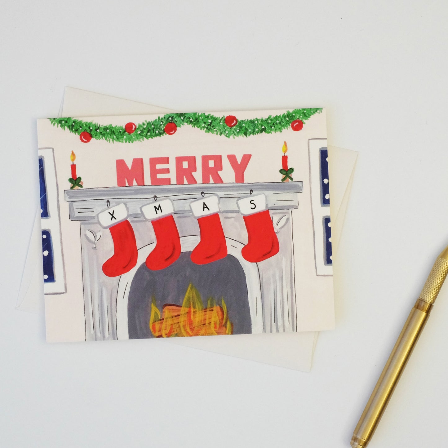 Merry Christmas Fireplace