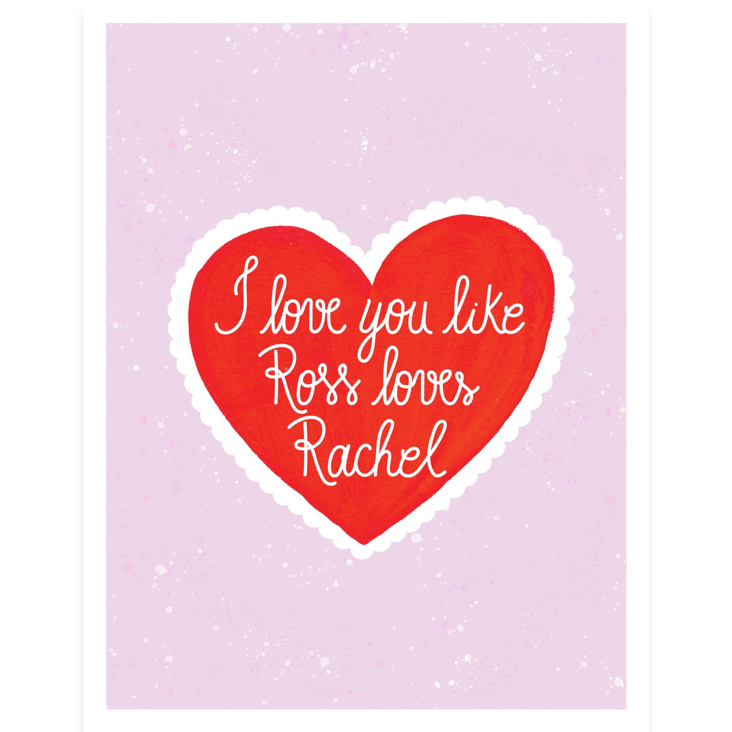 Love Ross/Rachel