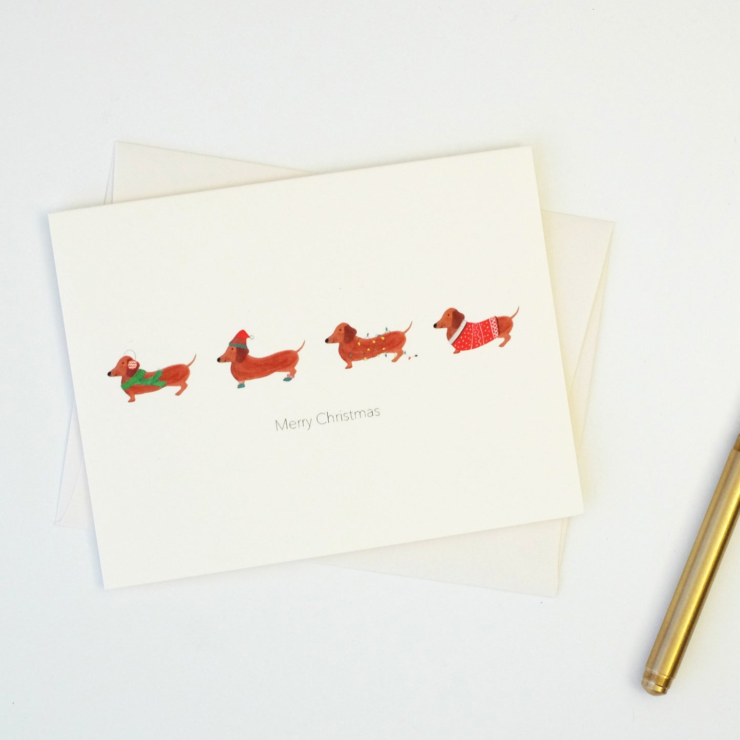 Sausage Dogs - Merry Christmas
