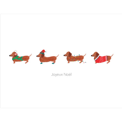 Sausage Dogs - Joyeux Noel