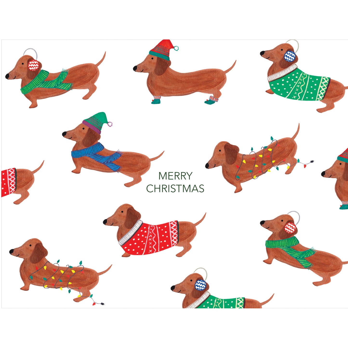 Christmas Dogs - Merry Christmas