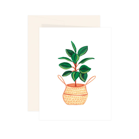 Plant Wicker Basket