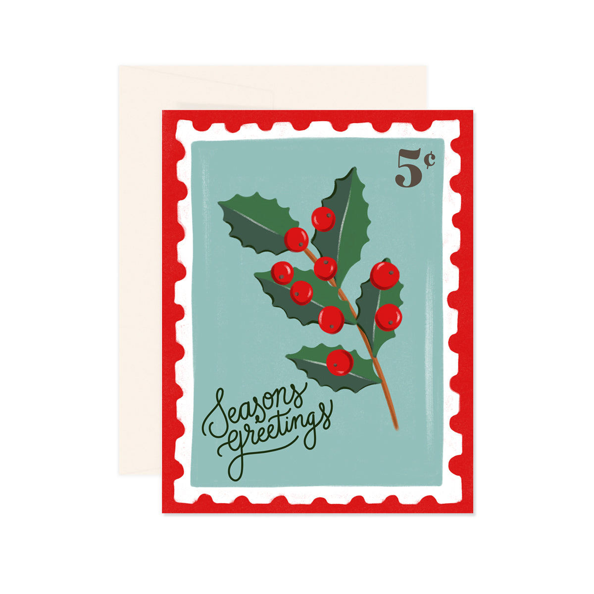 Seasons Greetings Stamp